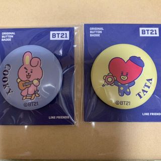 ボウダンショウネンダン(防弾少年団(BTS))のBT21 缶バッジ。(バッジ/ピンバッジ)