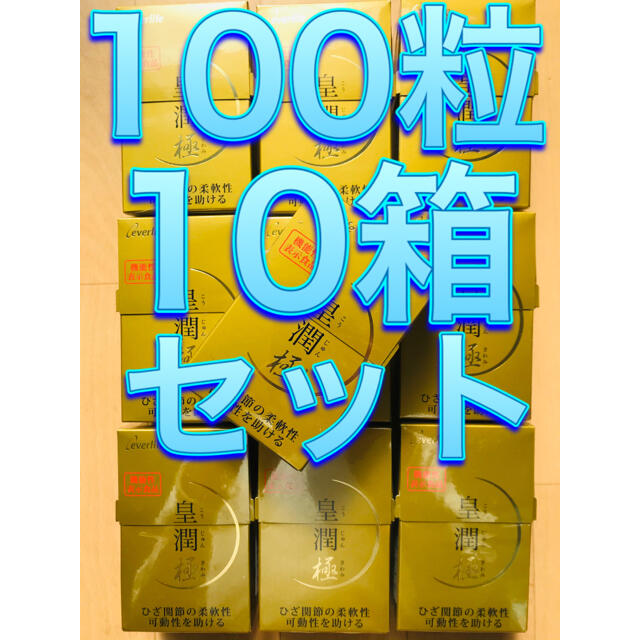 オシャレ特集セール開催 エバーライフ 皇潤極 100粒入り×10箱セット ...