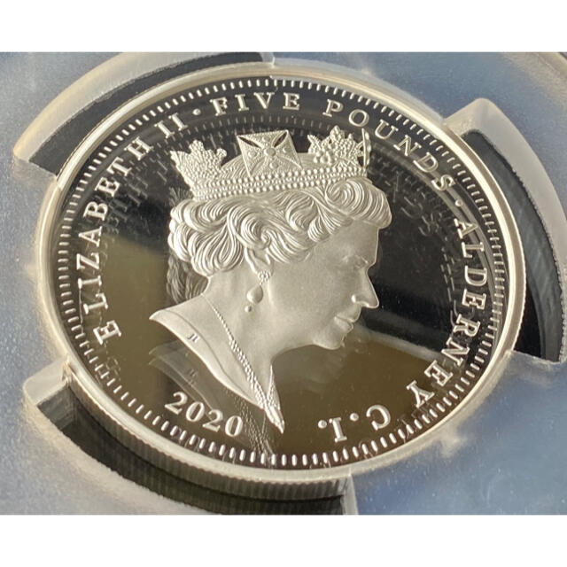 2020年 スリーグレイセス 2オンス 5ポンド 銀貨 PR70 PCGS 2020年 スリーグレイセス 2オンス 5ポンド 銀貨 PR70 PCGS