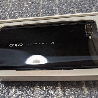 アンドロイド(ANDROID)のOppo Reno A ブラック 国内版 SIMフリー 6GB 64GB(スマートフォン本体)
