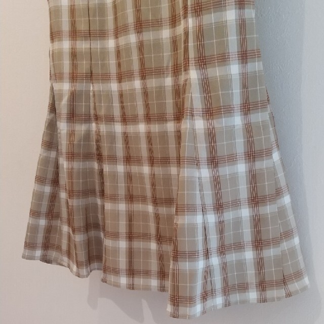 WEGO(ウィゴー)の新品 未使用 ロング スカート チェック WEGO マーメイド  レディース レディースのスカート(ロングスカート)の商品写真