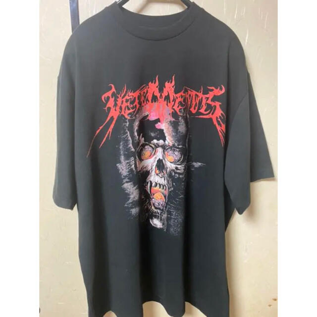 素晴らしい vetements ヴェトモン スカル Tシャツ Tシャツ/カットソー