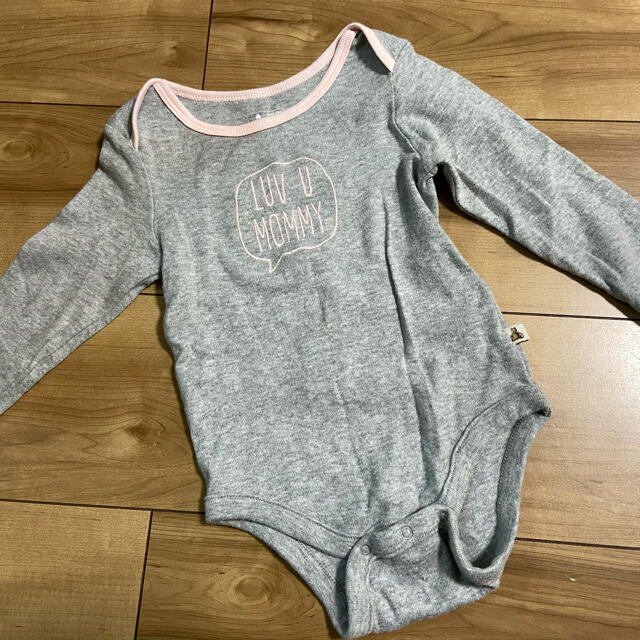 babyGAP(ベビーギャップ)の【baby GAP】長袖ロンパース  80センチ　まとめ売り キッズ/ベビー/マタニティのベビー服(~85cm)(ロンパース)の商品写真