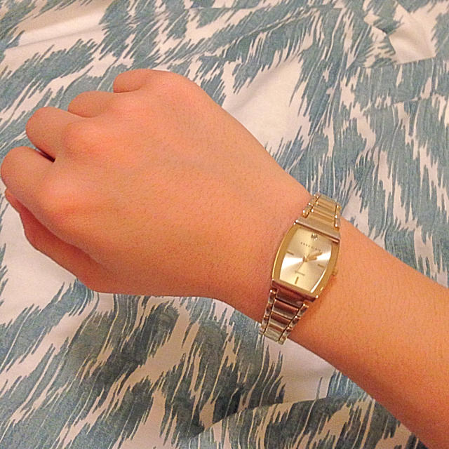 ANNE KLEIN(アンクライン)のNY発☆美品腕時計 レディースのファッション小物(腕時計)の商品写真