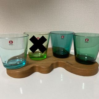 イッタラ(iittala)の新品☆イッタラ カルティオ タンブラー 3点(グラス/カップ)