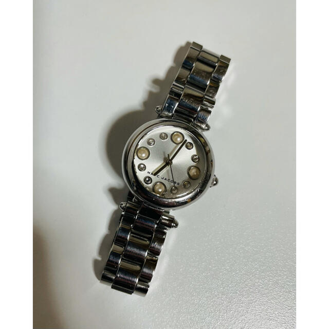【電池新品の美品】マークジェイコブスのドッティー☆小ぶりの可愛いデザイン☆腕時計