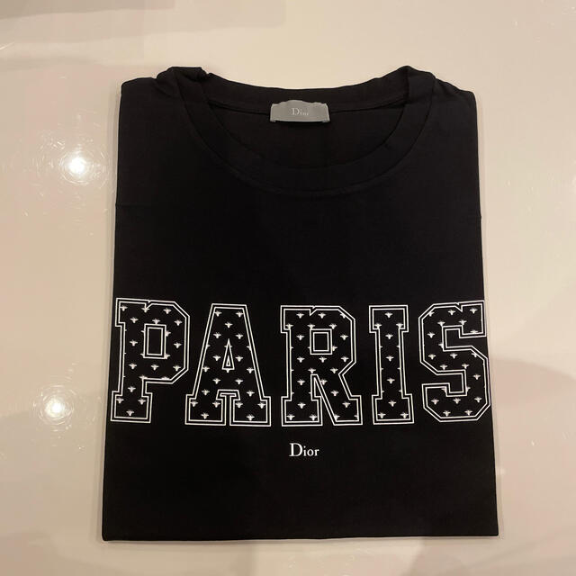 DIOR HOMME(ディオールオム)の＊美品ディオールオム　黒Tシャツ　蜂　XS＊ メンズのトップス(Tシャツ/カットソー(半袖/袖なし))の商品写真