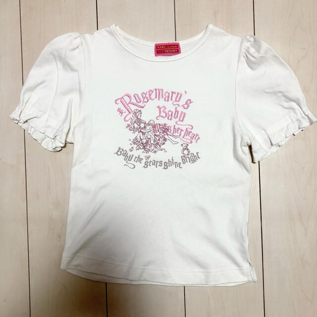 BABY,THE STARS SHINE BRIGHT(ベイビーザスターズシャインブライト)のベイビー　BABY  Tシャツ レディースのトップス(Tシャツ(半袖/袖なし))の商品写真