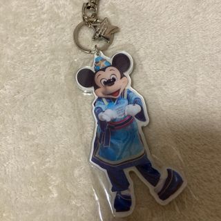 ディズニー(Disney)の新品未使用⭐︎ミッキー 実写 七夕キーチェーン(キャラクターグッズ)