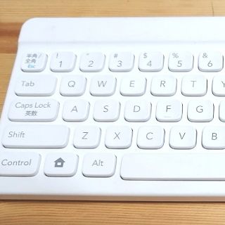 ニンテンドウ(任天堂)の任天堂 ワイヤレスキーボード Bluetooth 白(PC周辺機器)