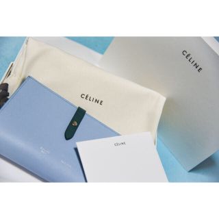 セリーヌ(celine)の【新品】セリーヌ 長財布 ストラップマルチファクション(財布)