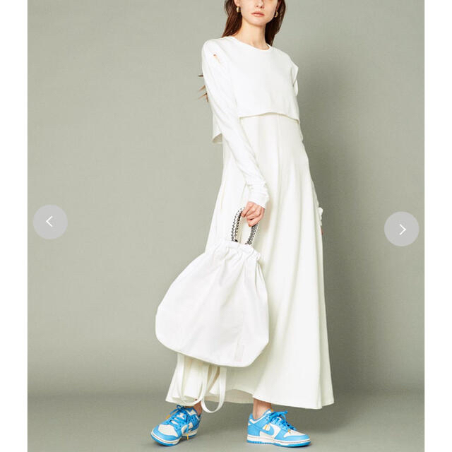 クリアランスお値下 【emmi atelier】2ピースセットワンピース 税込
