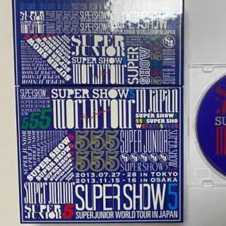 スーパージュニア(SUPER JUNIOR)のSUPER JUNIOR/SUPER SHOW5(日本版＋おまけ)(ミュージック)