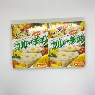 ハウスショクヒン(ハウス食品)の『ハウス』【 フルーチェ】『 完熟パイン』４人分 【２００g】×２個(菓子/デザート)