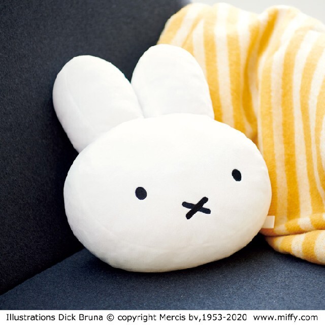 宝島社(タカラジマシャ)のリンネル 2021年 4月 付録 miffy ふわふわミッフィー クッション エンタメ/ホビーの雑誌(アート/エンタメ/ホビー)の商品写真