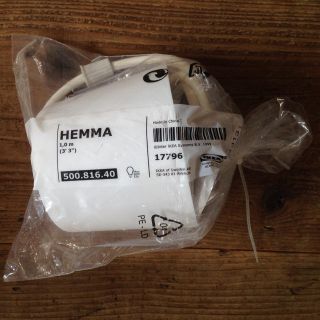 イケア(IKEA)のIKEA☆HEMMA☆コードセット(天井照明)