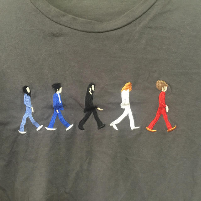 THE BEATLES 刺繍Tシャツ