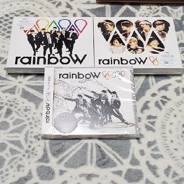 ID登録最終日値下げ!!!ジャニーズWEST rainboW