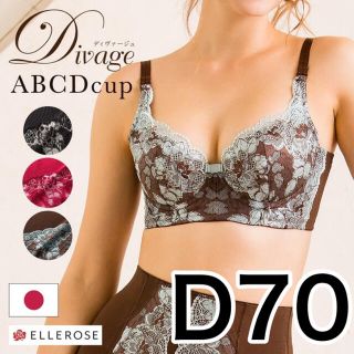 おはあさ様☆新品 Divage ブラジャー ブラウン 各種サイズあり(ブラ)