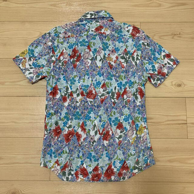 Paul Smith - Paul smith ポールスミス 総柄 花柄 半袖シャツ M 送料込