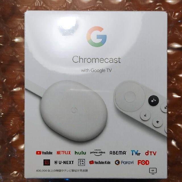 Google(グーグル)のGoogle Chromecast with Google TV　グーグル　クロ スマホ/家電/カメラのテレビ/映像機器(その他)の商品写真