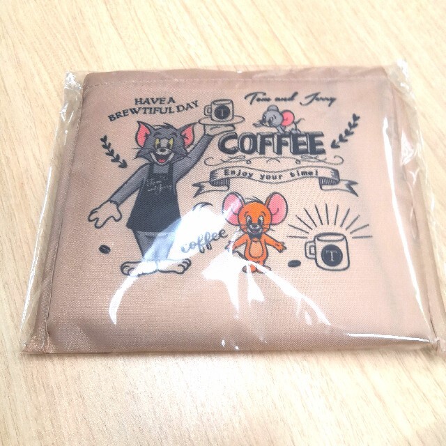 TULLY'S COFFEE(タリーズコーヒー)のタリーズ コーヒートムとジェリー コラボ エコバッグ　匿名 配送 レディースのバッグ(エコバッグ)の商品写真