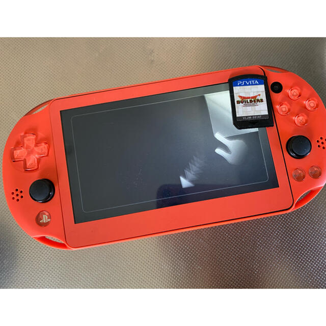 PlayStation Vita - psvita PCH-2000 オレンジ 美品 箱なし 付属品なし