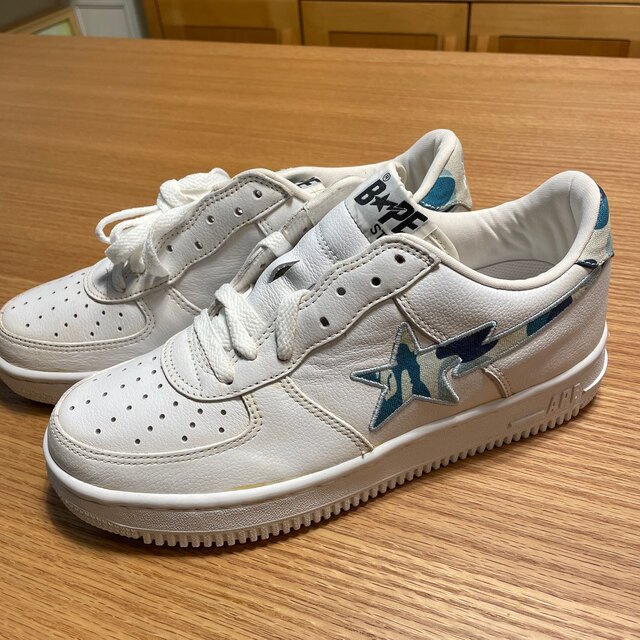 スニーカーA BATHING APE BAPE STA  アベイシングエイプ　ベイプスター