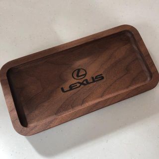 レクサス　木　トレー　LEXUS(小物入れ)