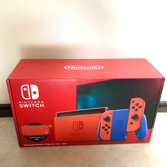 新品 ニンテンドー スイッチ  マリオレッド×ブルー セット 本体