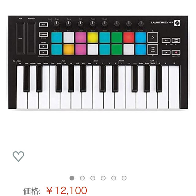 LAUNCHKEY MINI MK3 楽器のDTM/DAW(MIDIコントローラー)の商品写真