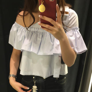 ザラ(ZARA)のザラ オフショル トップス(チュニック)