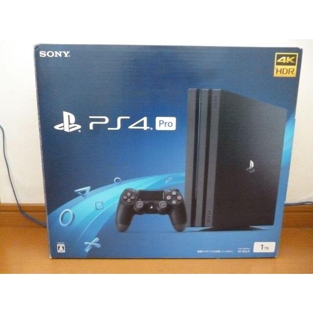 エンタメ/ホビー美品★保証付★PS4 Pro★CUH-7200B B01★ジェットブラック★