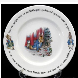 ウェッジウッド(WEDGWOOD)のピーターラビット　5枚セット　WEDGWOOD(食器)