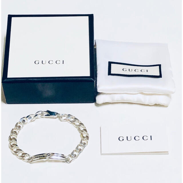 Gucci - GUCCI グッチ ノット インフィニティ シルバー ブレスレット