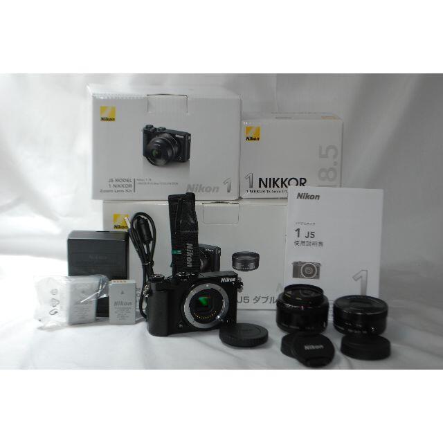 ショット数わずか430枚！Nikon J5 ダブルレンズキット　即購入OK