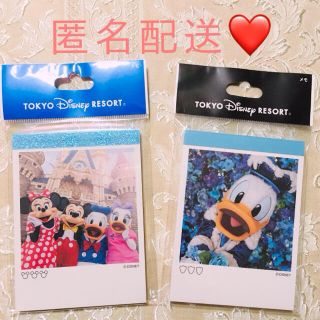 ディズニー(Disney)の廃盤品★ディズニー実写帳メモ★2袋セット★旧フェイス★レア★イマジニング(その他)