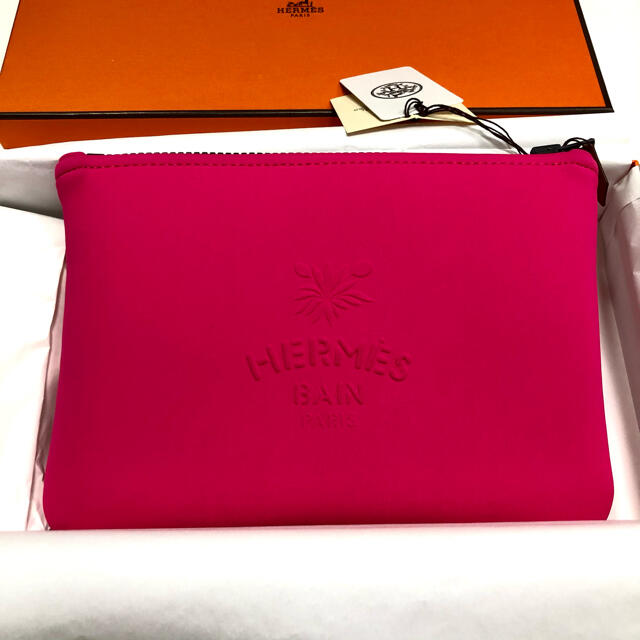 HERMES エルメス ポーチ ネオバン レオパード PM-