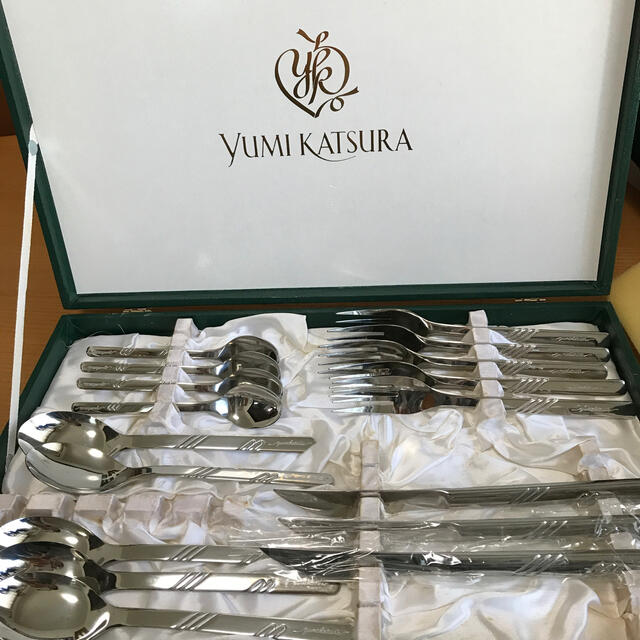 新品未使用品 桂由美 カトラリーセット 箸 スプーン フォーク www