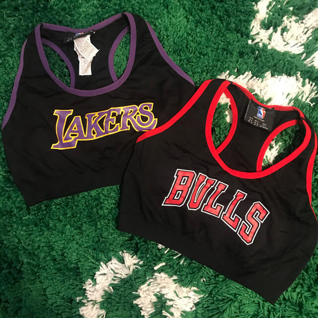 FOREVER 21(フォーエバートゥエンティーワン)のNBA forever21コラボ　ブラトップ  シカゴブルズ レイカーズ レディースのトップス(タンクトップ)の商品写真