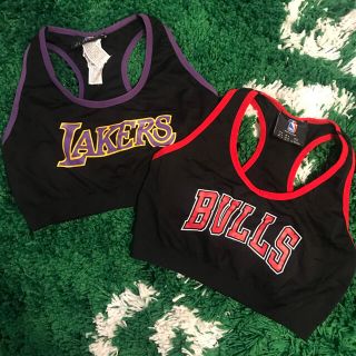 フォーエバートゥエンティーワン(FOREVER 21)のNBA forever21コラボ　ブラトップ  シカゴブルズ レイカーズ(タンクトップ)