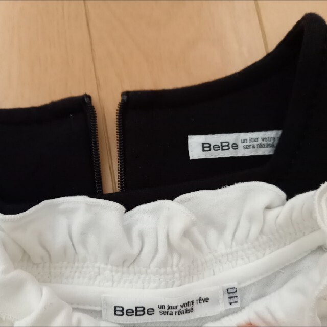 BeBe(ベベ)の美品♪BeBe ワンピース&ブラウス 110サイズ キッズ/ベビー/マタニティのキッズ服女の子用(90cm~)(ドレス/フォーマル)の商品写真