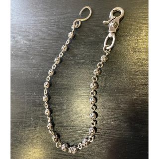 クロムハーツ(Chrome Hearts)のクロムハーツ　ウォレットチェーン　ご注意　コマ抜きしてあります(ウォレットチェーン)