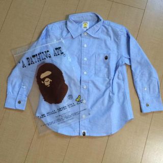 アベイシングエイプ(A BATHING APE)のエイプ kids120(ブラウス)