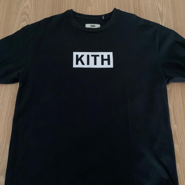 KITH / ボックスロゴ T-シャツ Lサイズ ブラック - Tシャツ/カットソー ...