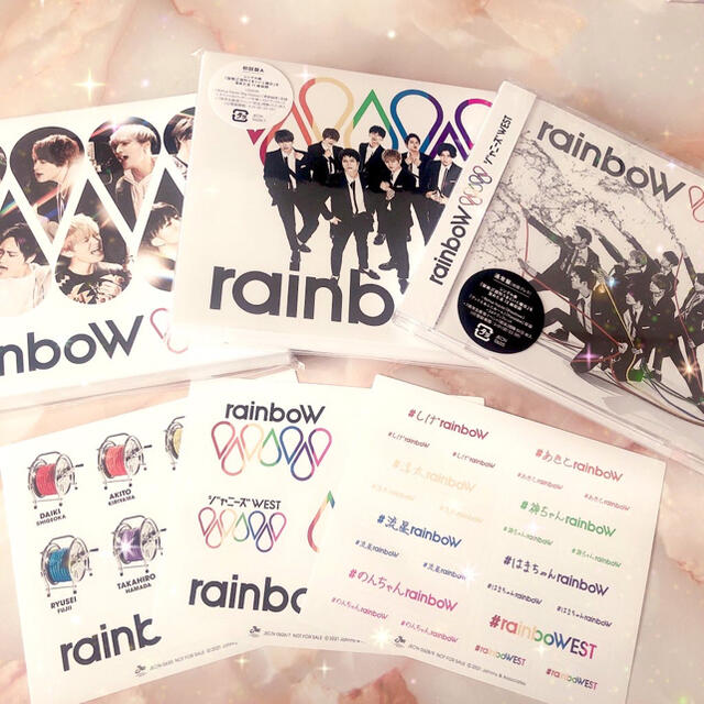 rainboW 3形態 ジャニーズwest