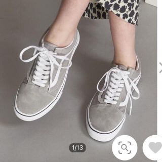 ヴァンズ(VANS)のvans オールドスクール　ライトグレー　24.5(スニーカー)