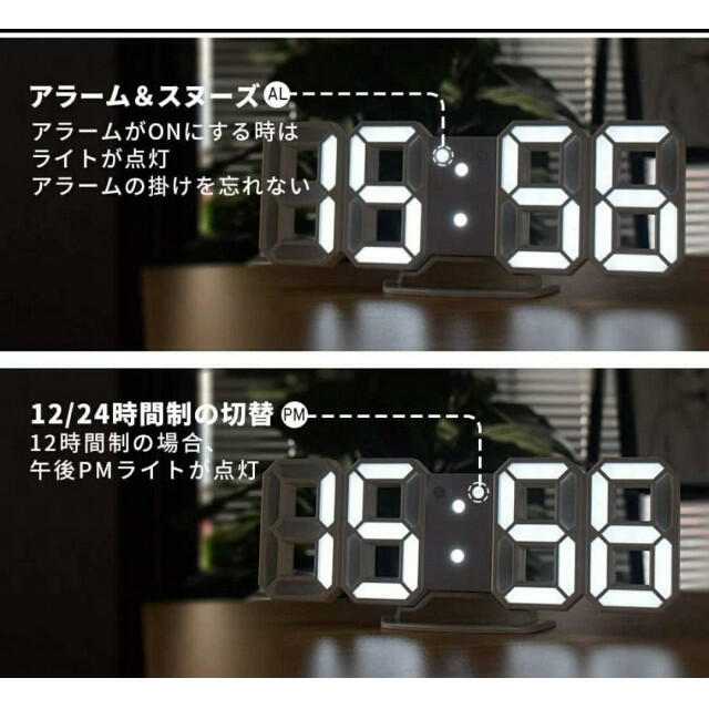 おしゃれ デジタル時計 3d 立体 2way 置き時計 壁掛け時計 インスタ映えの通販 By らくたん 即購入okです S Shop ラクマ おしゃれ デジタル時計 3d 立体 2way 置き時計 壁掛け時計 インスタ映えの通販 By らくたん 即購入okです S Shop ラクマ