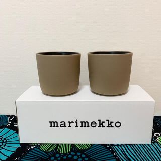 マリメッコ(marimekko)のmarimekko マリメッコ　Oivaシンプルラテマグ　新品送料込(グラス/カップ)