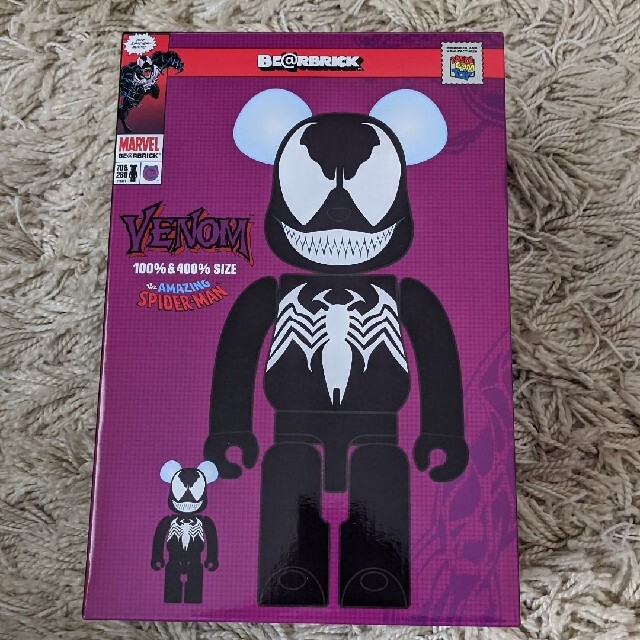 新品◇BE@RBRICK◇VENOM 100％&400％◇ヴェノムリバティメンズショップ